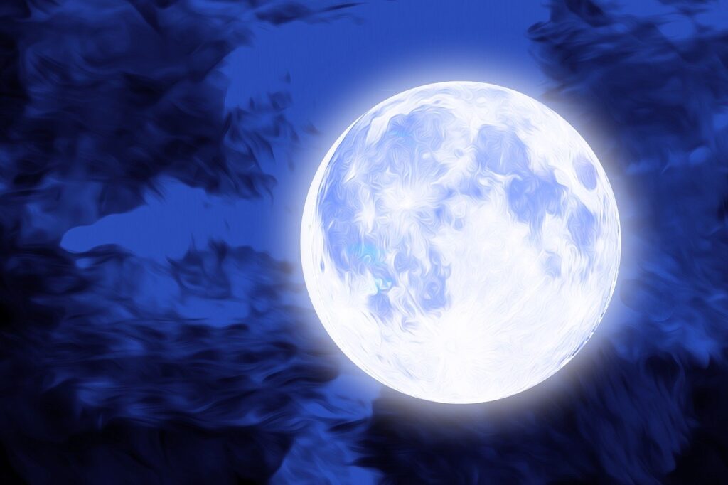 Super blue moon 2023 image