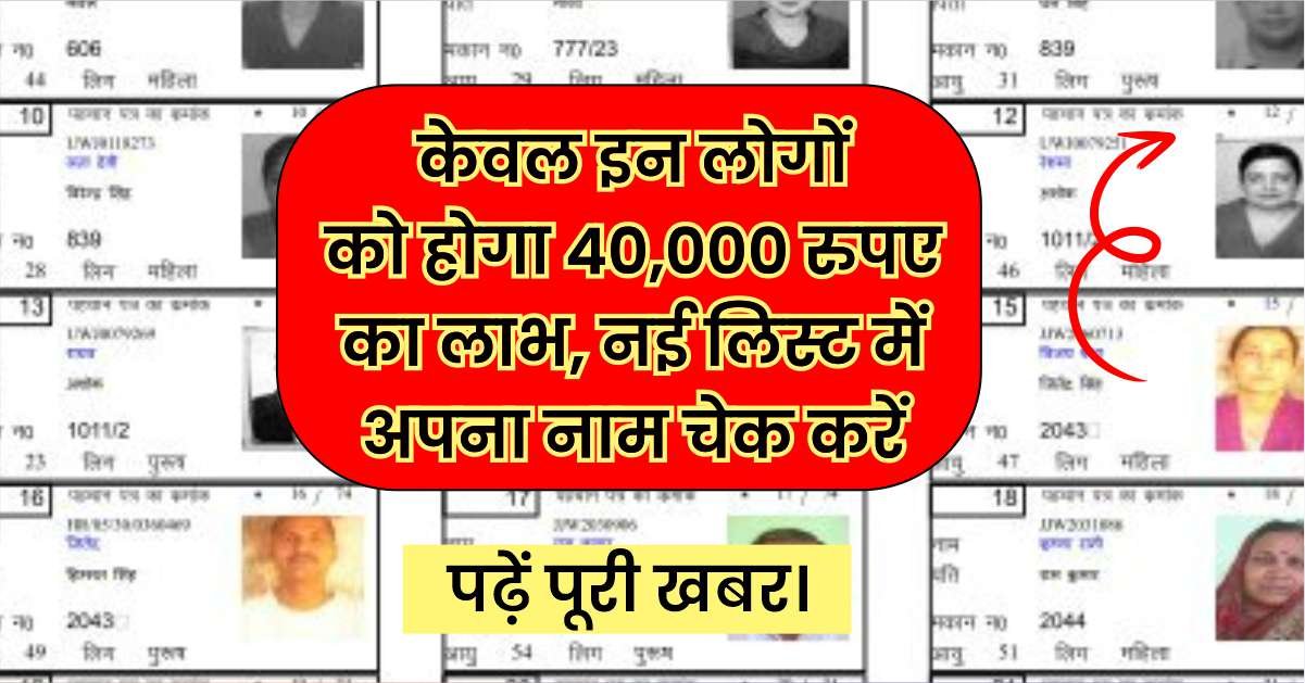 PM Awas Yojana 2024: केवल इन लोगों को होगा 40,000 रुपए का लाभ, नई लिस्ट में अपना नाम चेक करें