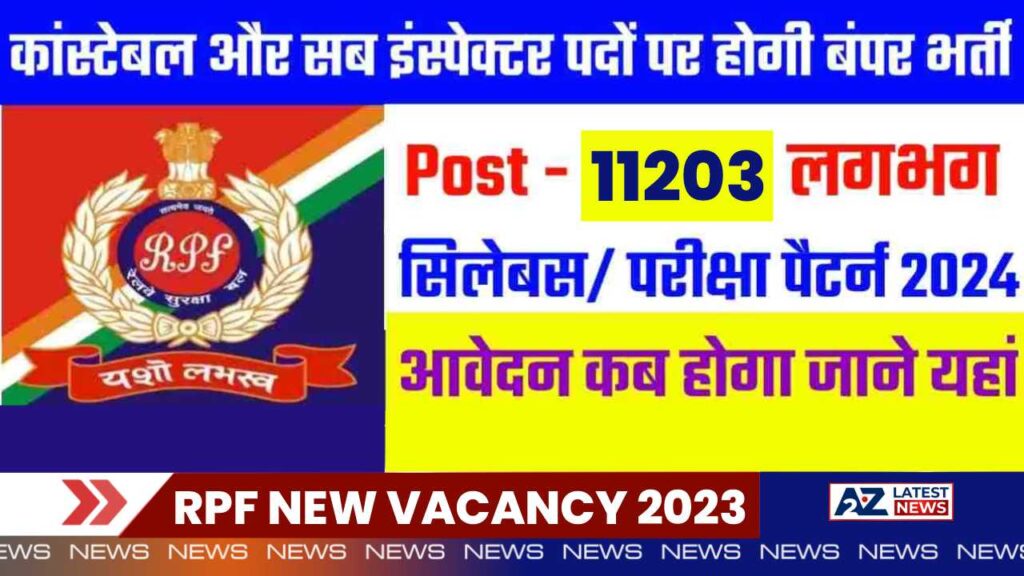 RPF NEW VACANCY 2024
